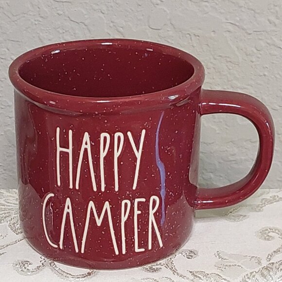 Rae Dunn Artisan Collection HAPPY CAMPER Coffee Mug - Picture 6 of 15